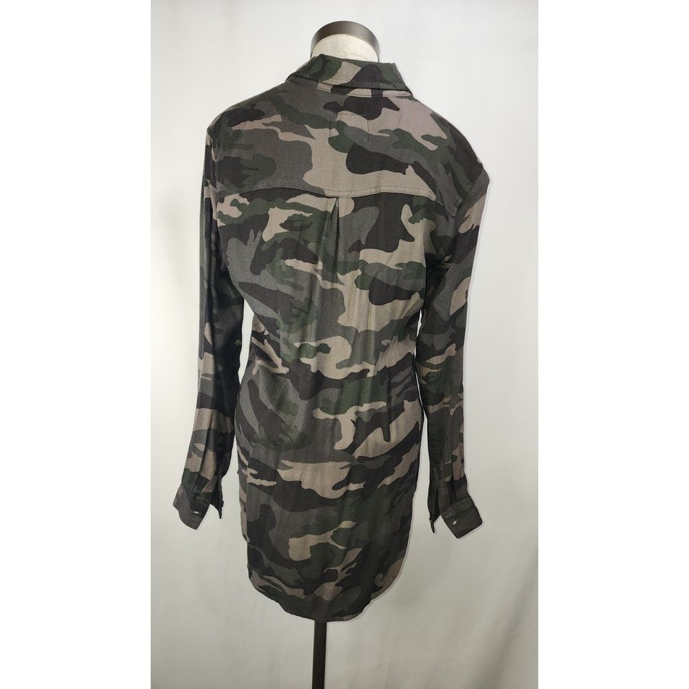 Rails Women's Camo Button-Up Blouse Size Xs - image 4